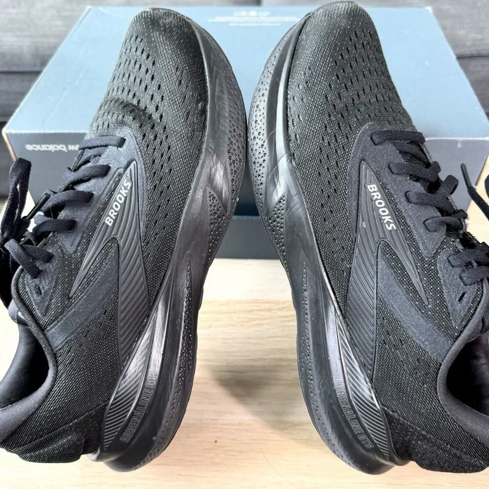 Brooks Adrenaline GTS 24 Wide Black Running Shoes Women's Size 10 Wide